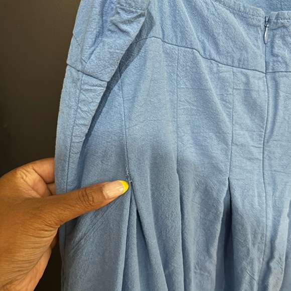 Sabo Skirt Blue Maxi Dress XXL - Picture 10 of 11